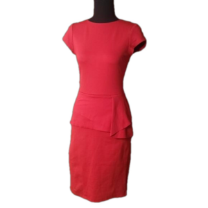 love.. ady red dress, size small